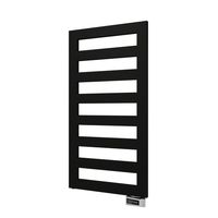 Plieger Bellezza-EL elektrische designradiator 60x115.5cm 600watt staal Zwart mat 1138058 - thumbnail
