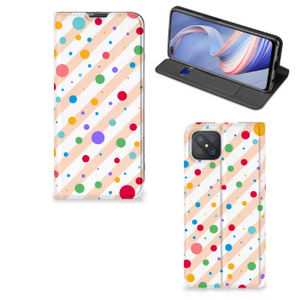 OPPO Reno4 Z 5G Hoesje met Magneet Dots