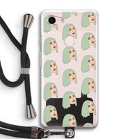 King Kylie: Pixel 3 Transparant Hoesje met koord