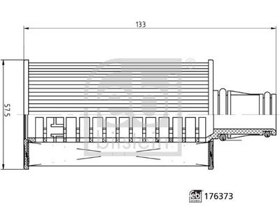 Oliefilter 176373