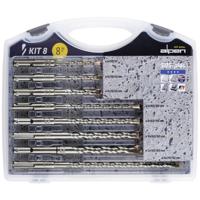Alpen 80704100100 Carbide Hamerboorset 8-delig 5 mm, 6 mm, 6 mm, 8 mm, 8 mm, 8 mm, 10 mm, 12 mm SDS-Plus 1 set(s)