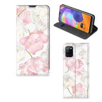 Samsung Galaxy A31 Smart Cover Lovely Flowers - thumbnail