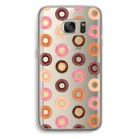 Donuts: Samsung Galaxy S7 Transparant Hoesje