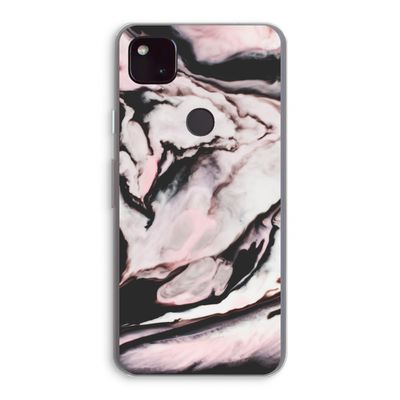 Roze stroom: Google Pixel 4a 5G Transparant Hoesje