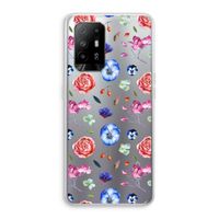 Bloemetjes: Oppo A94 5G Transparant Hoesje