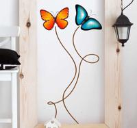 Muursticker duo vlinders - thumbnail