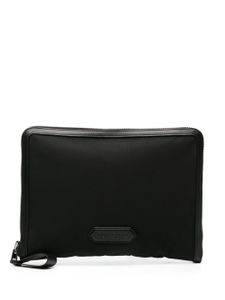 TOM FORD sac d'ordinateur à patch logo - Noir