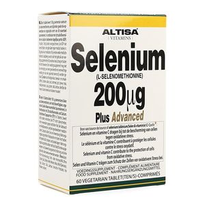 Altisa Selenium 200mcg Plus Advanced Comp 60