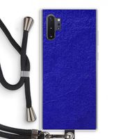 Majorelle Blue: Samsung Galaxy Note 10 Plus Transparant Hoesje met koord