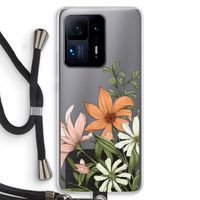 Floral bouquet: Xiaomi Mi Mix 4 Transparant Hoesje met koord