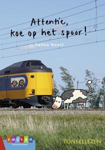 Attentie, koe op het spoor! (Hardback)