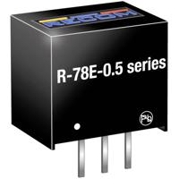 RECOM R-78E12-0.5 DC/DC-converter, print 12 500 mA Aantal uitgangen: 1 x Inhoud 1 stuk(s) - thumbnail