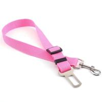 Nobleza Hondengordel roze - Lengte verstelbaar - Breedte 2 cm
