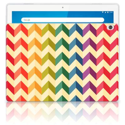 Lenovo Tab M10 Hippe Hoes Zigzag Multi Color Lenovo Tab M10 Hippe Hoes Zigzag Multi Color