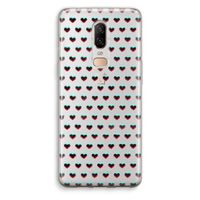 Hartjes: OnePlus 6 Transparant Hoesje