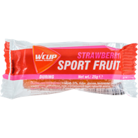 Wcup - sports fruit aardbei 25 gram 32 stuks