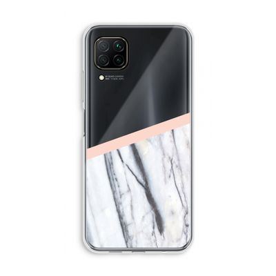 A touch of peach: Huawei P40 Lite Transparant Hoesje