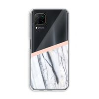 A touch of peach: Huawei P40 Lite Transparant Hoesje