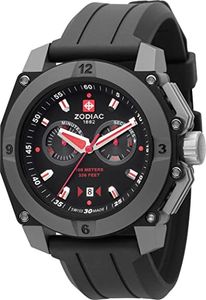 Horlogeband Zodiac ZO6700 Rubber Zwart 24mm