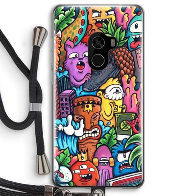 Vexx Mixtape: Xiaomi Mi Mix 2 Transparant Hoesje met koord