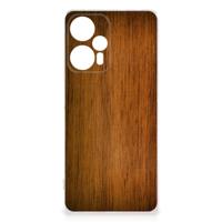 Xiaomi Poco F5 | Bumper Hoesje | Donker Hout Xiaomi Poco F5 | Bumper Hoesje | Donker Hout
