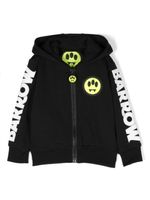 Barrow kids hoodie en coton à logo imprimé - Noir