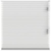 Leen Bakker - Fenstr Plisségordijn Montreal Dubbel 25mm Verduisterend - (10329) - Polyester - Wit - 120x10x10 Cm