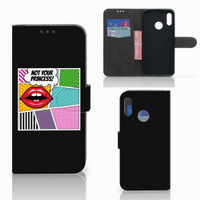 Honor 10 Lite Wallet Case met Pasjes Popart Princess - thumbnail