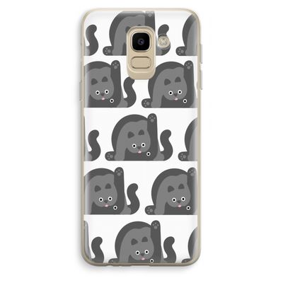 Cats: Samsung Galaxy J6 (2018) Transparant Hoesje