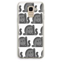 Cats: Samsung Galaxy J6 (2018) Transparant Hoesje