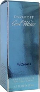 Davidoff Cool water woman eau de toilette (50 ml)