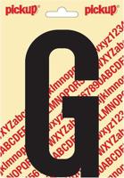 Plakletter Nobel Sticker letter G zwart Pickup - Pickup