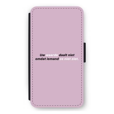 uw waarde daalt niet: iPhone 12 mini Flip Hoesje