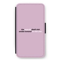 uw waarde daalt niet: iPhone 12 mini Flip Hoesje