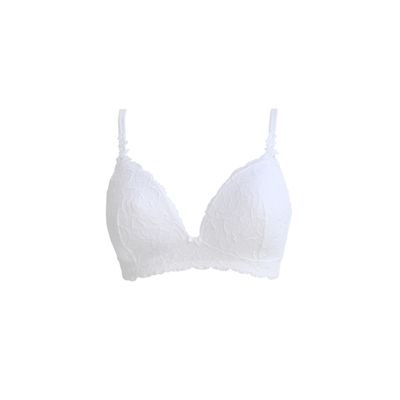AMBRA Lingerie BH&apos;s Valencienne Padded Triangel BH 0763
