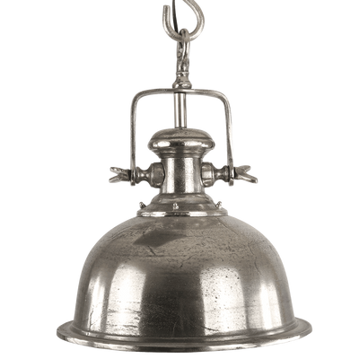Hanglamp Valentina Industrieel 46 cm 1 Lichts Ruw Nickel