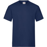 3-Pack Maat 2XL - Donkerblauwe/navy t-shirts ronde hals 195 gr heavy T voor heren XXL  -