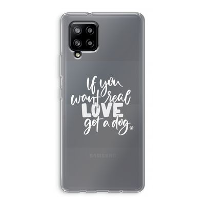 Partner in crime: Samsung Galaxy A42 5G Transparant Hoesje
