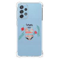 Samsung Galaxy A73 Stevig | Bumper Hoesje | Boho Summer