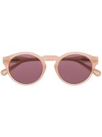 Chloé Eyewear lunettes de soleil à monture ronde - Rose - thumbnail