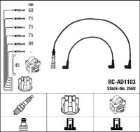 Bougiekabelset RCAD1103 - thumbnail