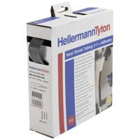HellermannTyton 308-11800 Krimpkous met lijm Zwart 19 mm 6 mm Krimpverhouding:3:1 1 stuk(s) - thumbnail