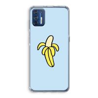 Banana: Motorola Moto G9 Plus Transparant Hoesje - thumbnail