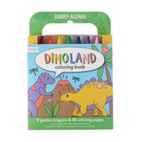 Ooly meeneem kleurboek Dinoland - thumbnail