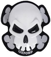 OXFORD Knee slider skull white
