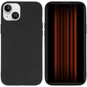 AccezzColor Backcover iPhone 15 Plus Telefoonhoesje Zwart