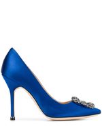 Manolo Blahnik escarpins Hangisi - Bleu - thumbnail