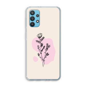 Roses are red: Samsung Galaxy A32 4G Transparant Hoesje