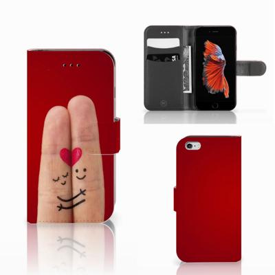 Apple iPhone 6 | 6s | Wallet Case | met Pasjes | Liefde - Origineel Romantisch Cadeau