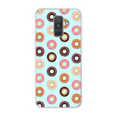 Donuts: Samsung Galaxy A6 Plus (2018) Transparant Hoesje